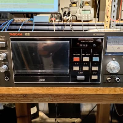 TASCAM 122 rack mount cassette player and recorder image 2