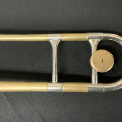 F.E. Olds Studio Model Trombone Vintage Late 40s-Early 50s  Los Angeles - Raw Brass image 17