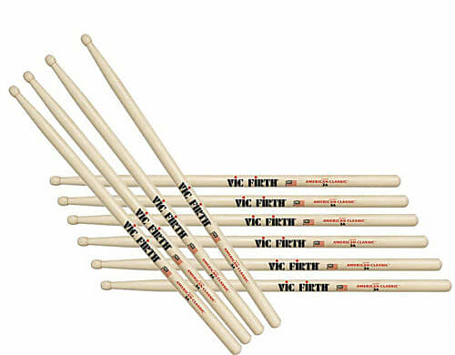 Vic Firth 3A American Classic 5 Pairs | Reverb