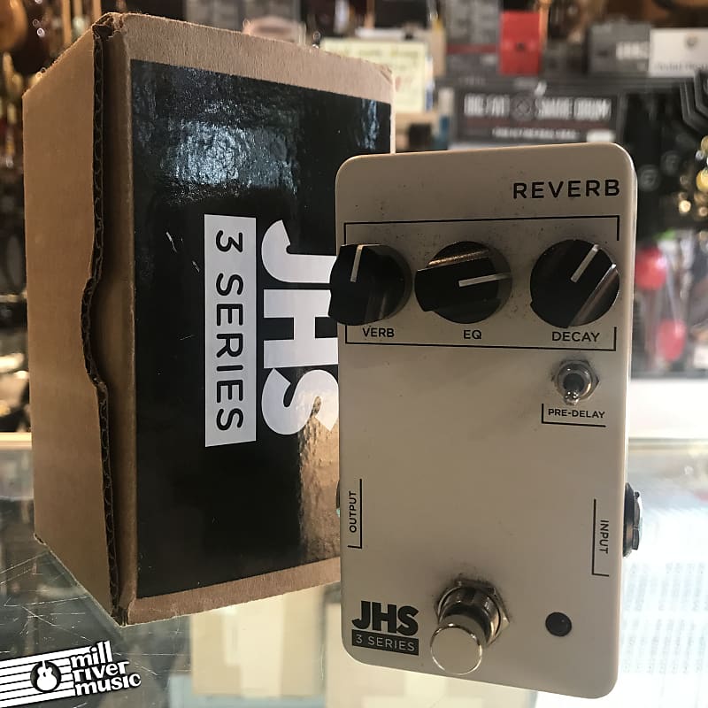 JHS 3 Series Reverb Effects Pedal w/ Box Used