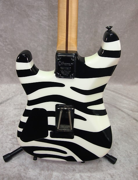 charvel ギター 2008 USA Charvel Custom Shop San Dimas Zebra electric guitar
