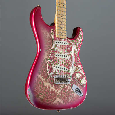 Fender LTD '68 Pink Paisley Stratocaster Relic #CZ568721 - Custom Electric Guitar image 6