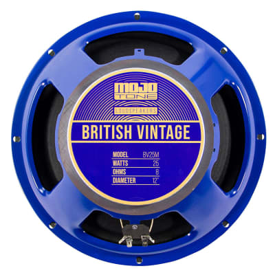 Mojotone  BV-25M 25W 12" British Vintage Speaker 8 OHM image 1