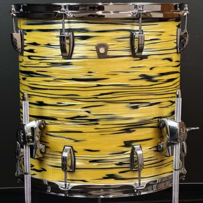 Ludwig 18/12/14" Classic Maple "Jazzette" Outfit Drum Set - Lemon Oyster Pearl image 15
