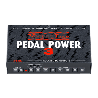 Voodoo Lab Pedal Power 3 High Current 8-Output Isolated Power Supply - Free Shipping to the USA