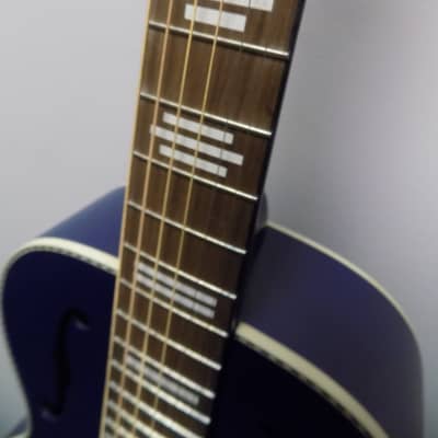 Recording King RPH-R2-MBL Dirty 30s Minnie Bucker Resonator Guitar w/ Pickup - Wabash Blue image 6
