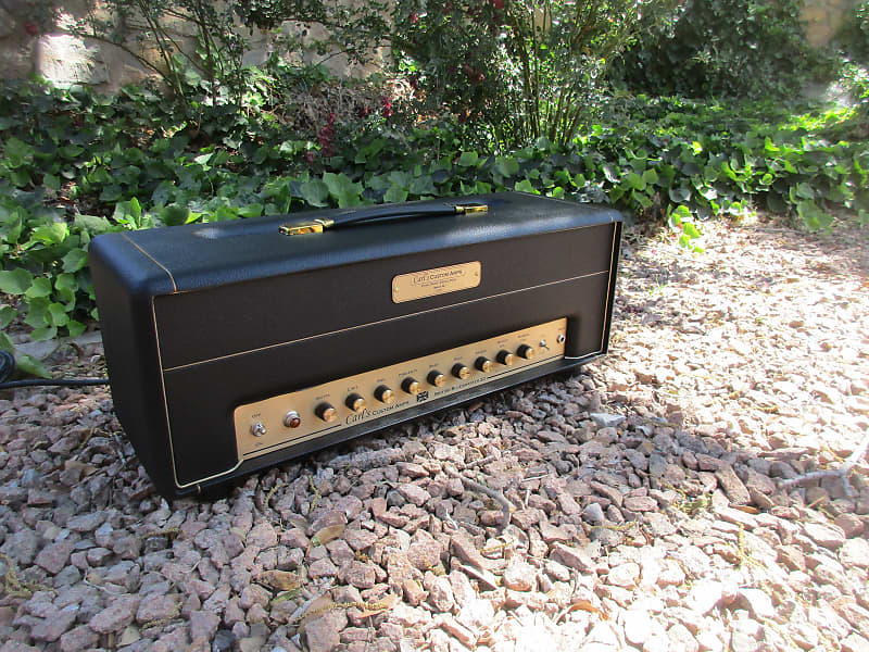 Carl's Custom Amps British Bluesmaster 20W to 1/10W  JTM-45 Style head with Power Scaling image 1