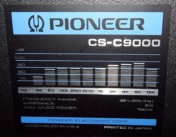 Pioneer cs sales c9000 speakers