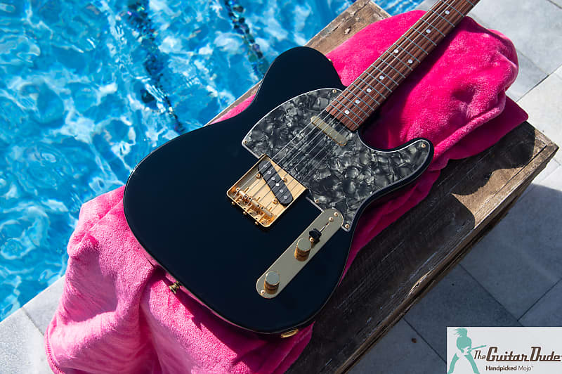 Classic 1993 Fender TLG80-60 - All Black Telecaster with Gold