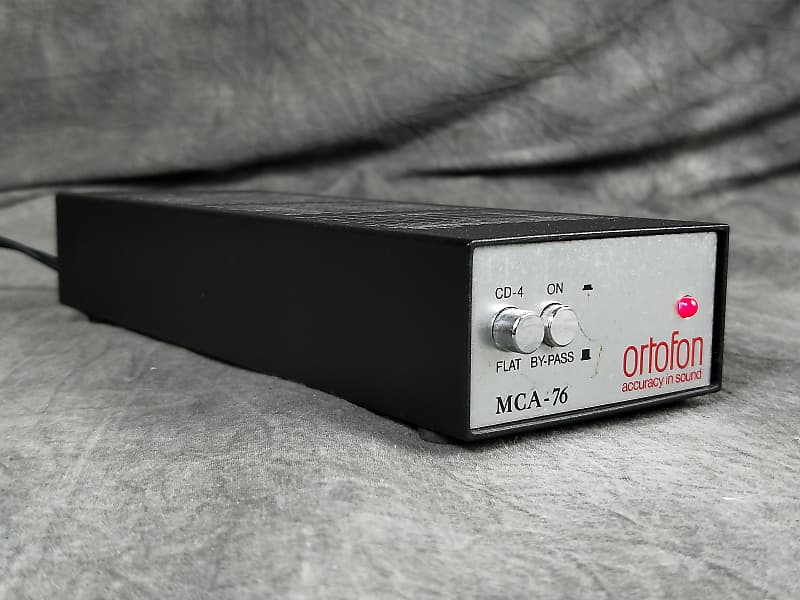 Ortofon MCA-76 Moving Coil Amplifier  In VG Condition  			