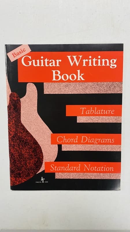 Basic Guitar Writing Book - Tablature | Chord Diagrams | Standard Notation image 1