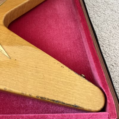 Gibson Flying V Murphy lab 58 Collectors Choice Serial #1 2021 - Korina image 4