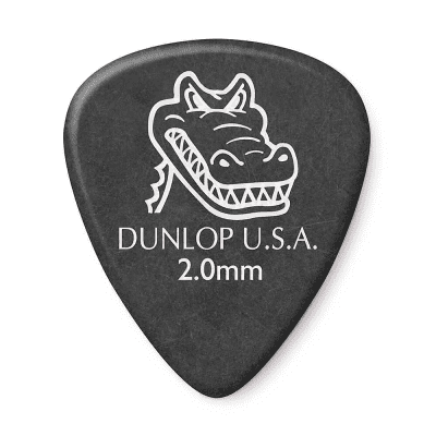 Dunlop 417R200 Gator Grip Standard 2.0mm Guitar Picks (72-Pack)