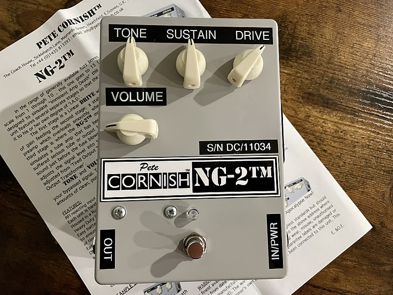 Pete Cornish NG-2 Fuzz ~ John Mayer! | Reverb