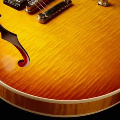 Gibson Custom Shop PSL '64 ES-335 Figured Reissue VOS Dirty Lemon image 16