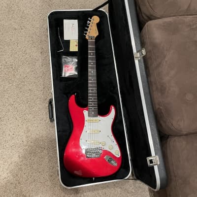 Fender 1986 MIJ Contemporary Stratocaster - Candy Apple Red image 18