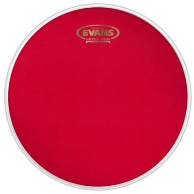 Evans Red Hydraulic Bass Drumhead 22 inch image 2