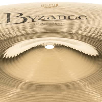 Meinl Byzance Brilliant Medium Crash Cymbal 20 image 5