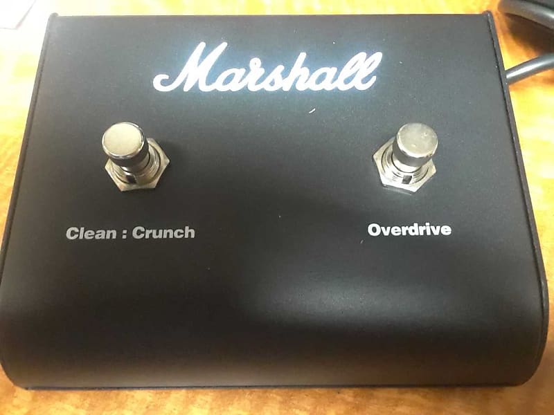 Marshall PEDL-90010 2-Button FX Amp Footswitch. 'Clean:Crunch & Overdrive'.Unused. image 1