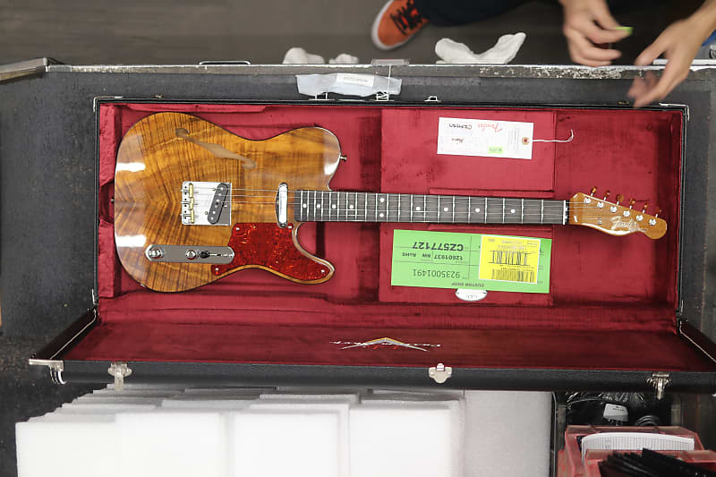 Fender Custom Shop Telecaster Thinline Artisan Koa * finest handmade USA  quality * premium tone woods * this extraordinary Telly sounds / plays /  looks world class! * a unique handmade lightweight instrument * list= 5599€  * | Reverb UK