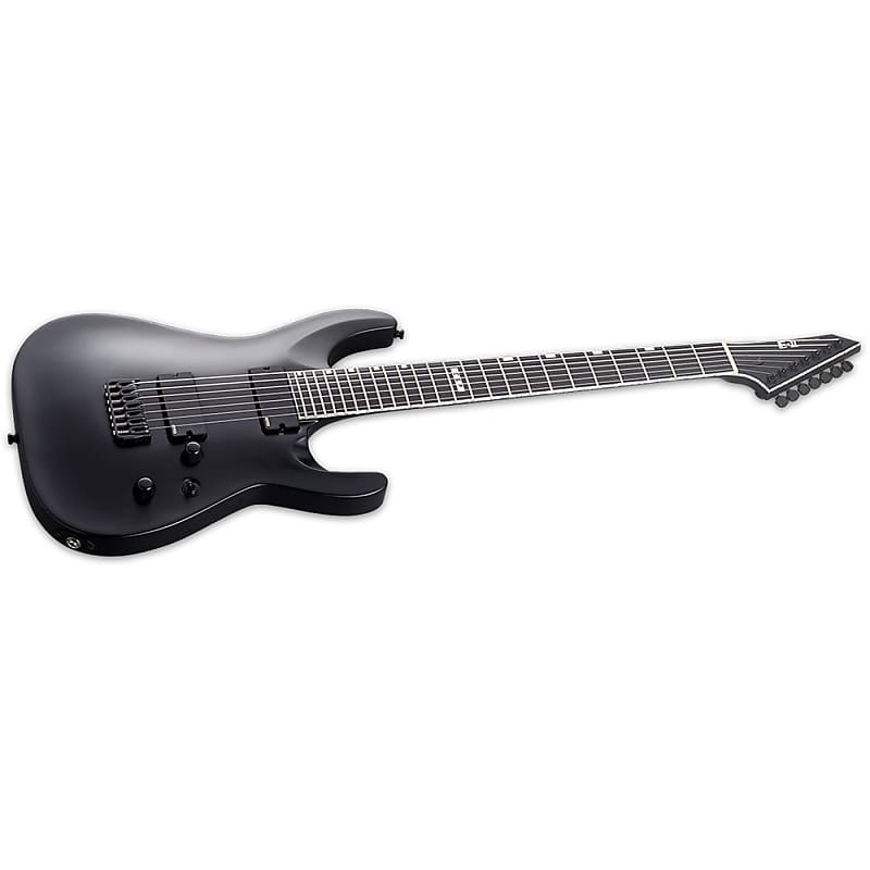 ESP E-II Horizon NT-7B Hipshot Black Satin | Reverb