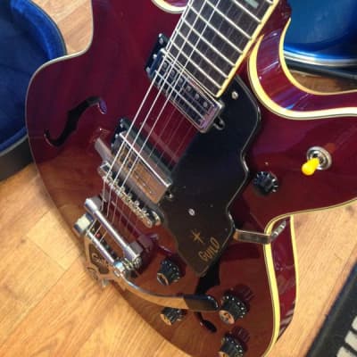 New/Old Stock Guild Starfire V with Vibrato Cherry Red image 9