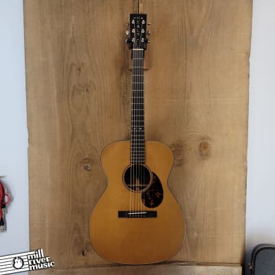 Healy OM Acoustic Guitar Cedar Indian Rosewood 2014 image 2