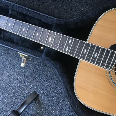 Yamaha FG-450S Dreadnought Acoustic Guitar made in Taiwan in good condition with hard case image 7