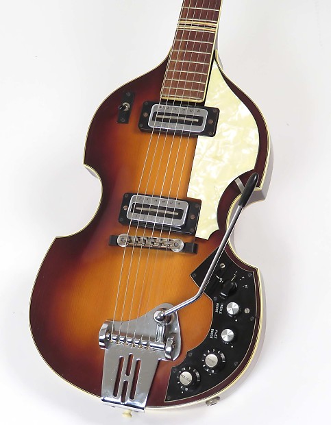 Hofner 459 VTZ 1960s Sunburst Beatle Violin Guitar