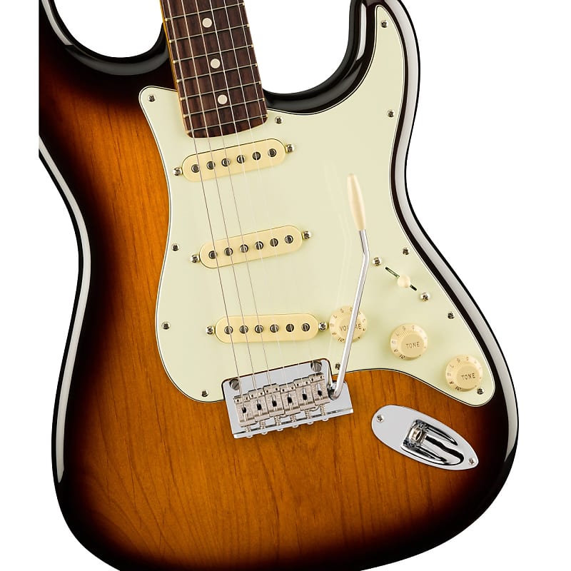 Fender - American Professional II - Stratocaster® Electric Guitar - Rosewood - 2-Color Sunburst - w/ Deluxe Molded Hardshell Case image 1