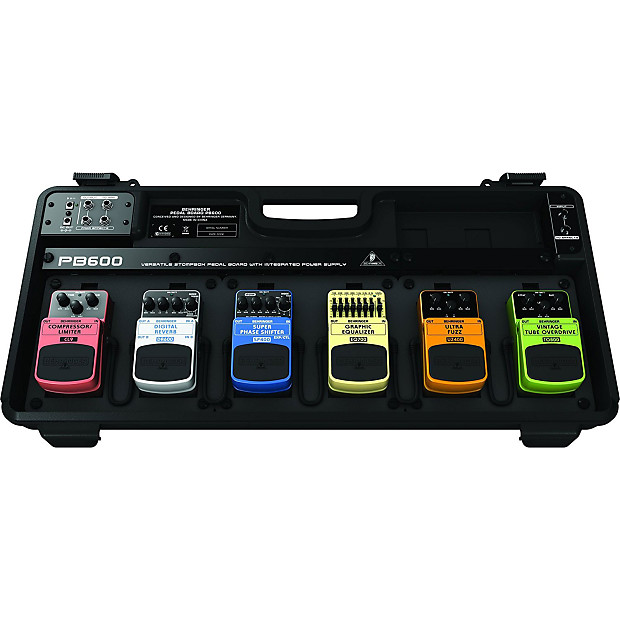 Behringer PB600 Universal Effects Floor Pedalboard | Reverb