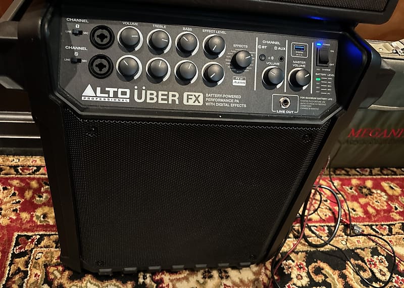Alto Professional Alto Uber FX 2022 black Reverb