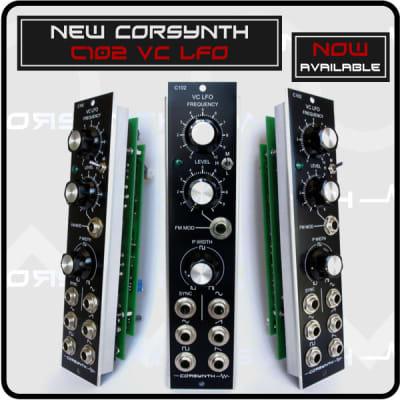 Corsynth - C102 VC LFO: Voltage Controlled Low Frequency Oscillator [5U/MU] image 2