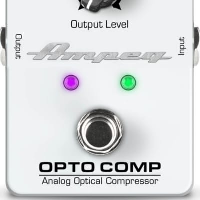 Ampeg Opto Comp Analog Optical Bass Compressor Pedal