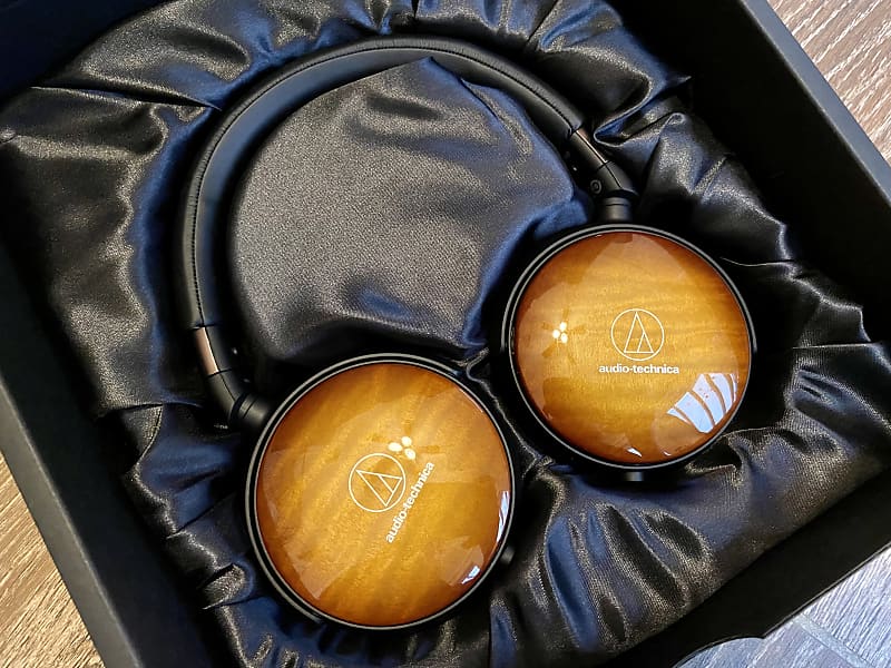 Audio-Technica ATH-WP900 Portable Over-Ear Wooden Headphones