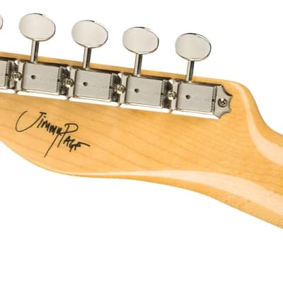 Fender Jimmy Page Mirror Telecaster Electric Guitar, White Blonde, Rosewood Fingerboard image 7