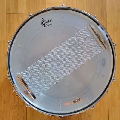 Snares - Gretsch 6.5x14 USA Custom Solid Aluminum Snare Drum image 6