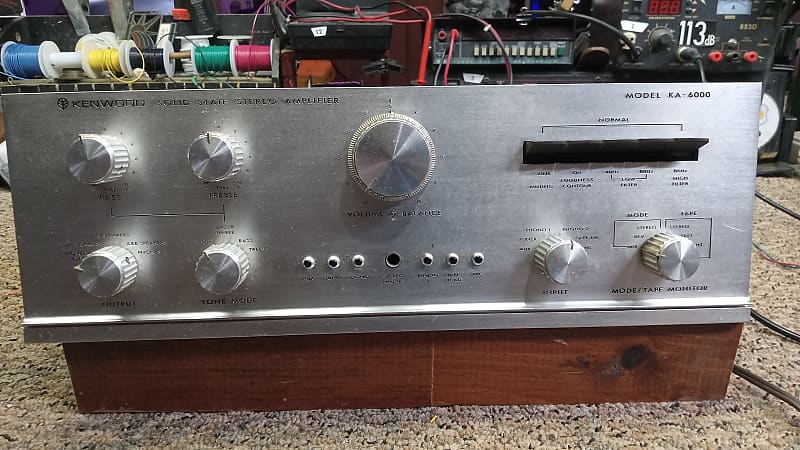 Kenwood KA-6000 integrated amplifier For Repair or Parts image 1