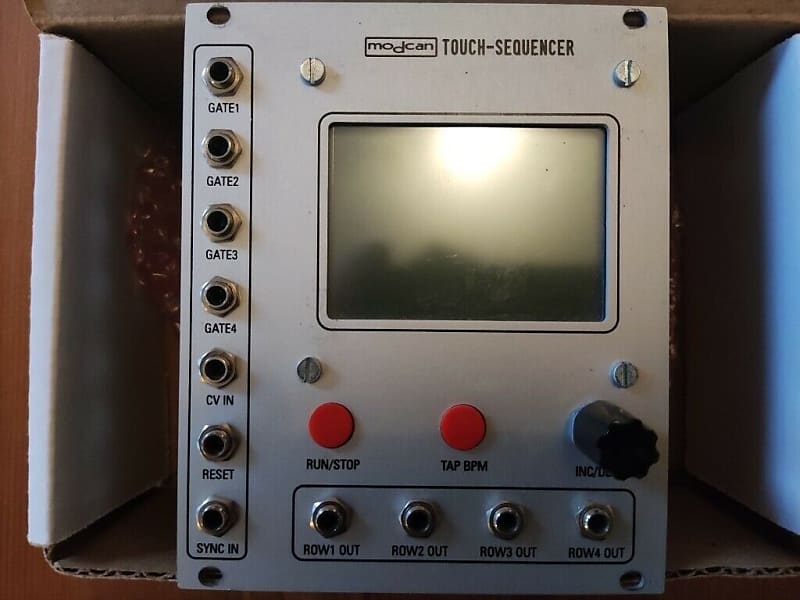 Modcan Touch Sequencer Module  Silver image 1