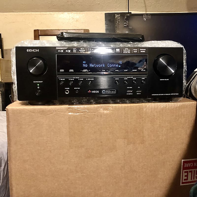 Denon AVRS740H 7.2 Channel 4K UHD A/V Receiver with Reverb