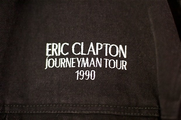 Eric Clapton Tour Jacket, Journeyman Tour, 1990, Never Worn Eric Clapton Tour Jacket, Journeyman Tour, 1990, Never Worn