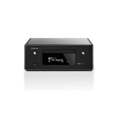 Denon RCD-N10 Hi-Fi All-in-One Receiver & CD Player | Perfect for Smaller Rooms and Houses | Wireless Music Streaming & Amazon Alexa Compatibility | Bluetooth, AirPlay 2, WiFi image 2