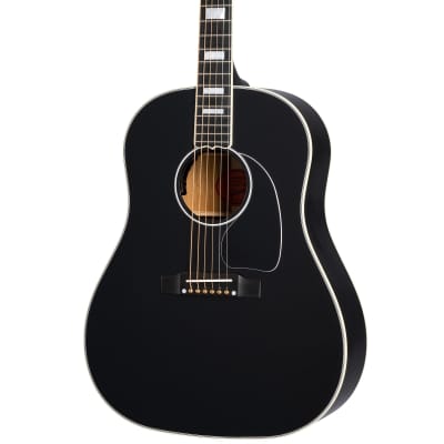 Gibson J-45 Custom Acoustic Guitar - Ebony image 1