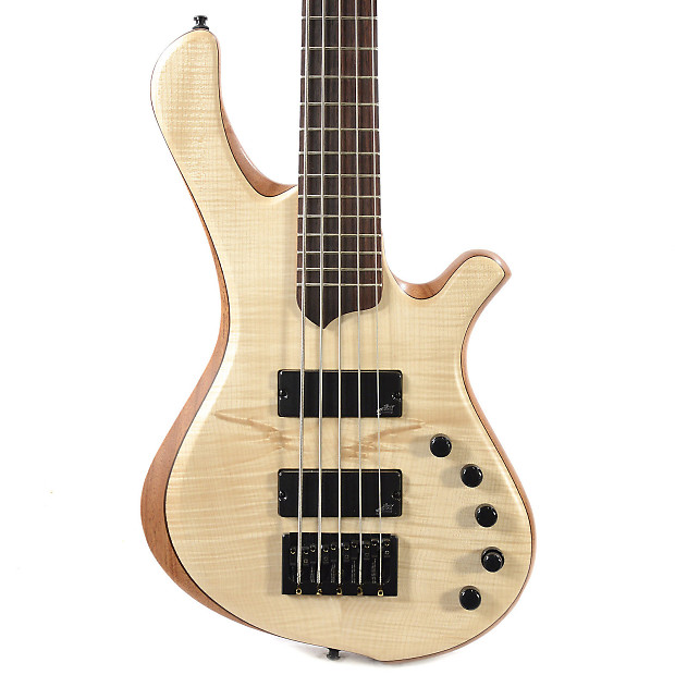 Mayones BE 5-String Ash Elite Custom Flame Maple Top | Reverb France