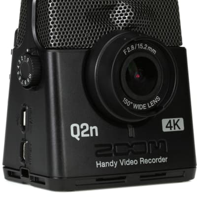 Zoom Q2n-4K Handy Video Recorder with XY Microphone  Bundle with Zoom HRM-11 Handy Recorder Mount (11 inch) image 2