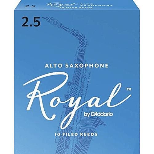 Rico Royal Alto Saxophone Reeds - 3.5 / Box of 10 image 1
