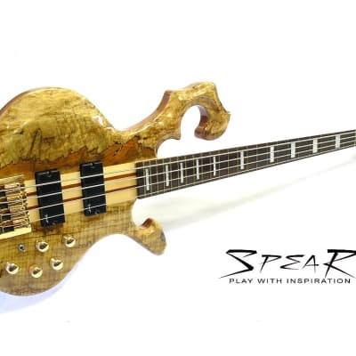 E-Bass SPEAR® S-1 SP Spalted Maple Top | Reverb