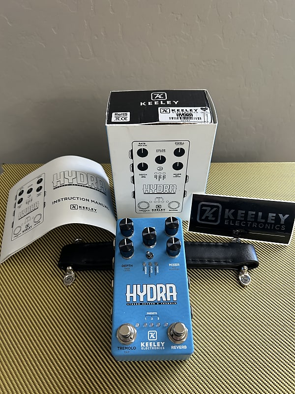 Keeley Hydra Stereo Reverb & Tremolo