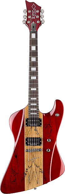 Diamond Guitars Hailfire SM Electric Guitar - Trans Ruby image 1