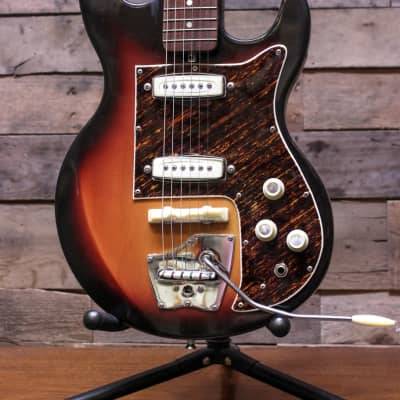 Hy-Lo Vintage 1964 Hoshino Ibanez Model 1502 Electric Guitar w/ Orig. Case image 2